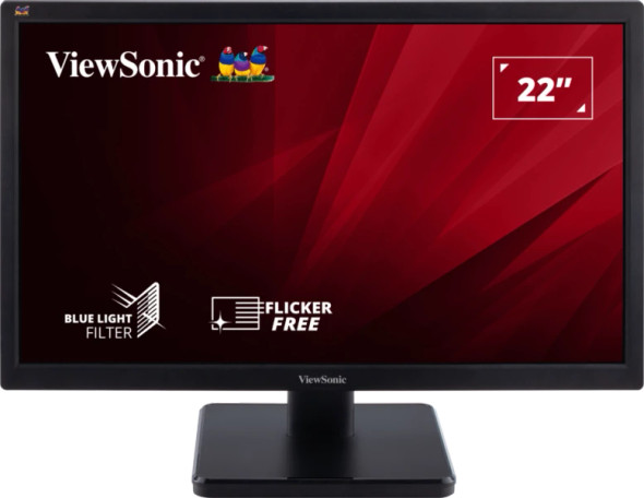 Viewsonic 22” 1080p Cost-Effective Monitor with HDMI and VGA Input | VA2223-H