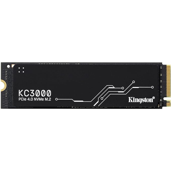 Kingston 4096GB KC3000 PCIe 4.0 NVMe M.2 SSD | SKC3000D/4096G