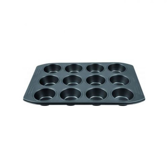 Tefal Muffins Tray *12 Easy Grip Gold 26.5 x 39.5 cm | J1625745