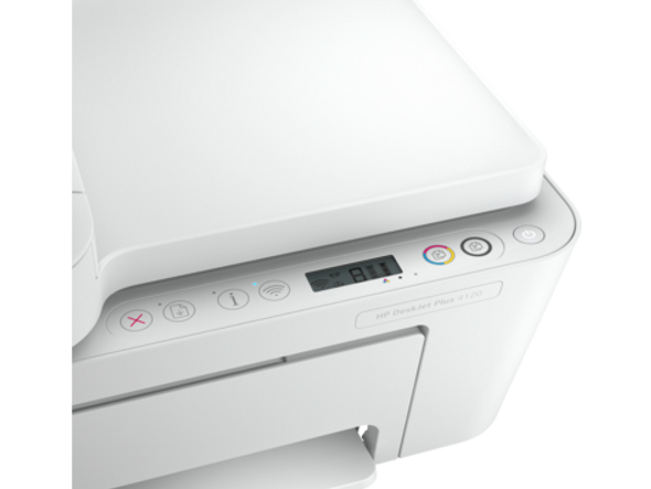 HP DeskJet Plus 4120 All-in-One Printer Print - Scan - Copy - FAX