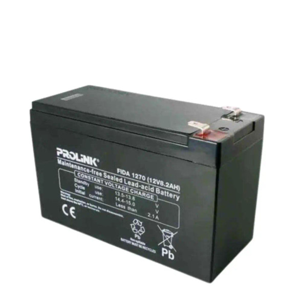 PROLINK Battery UPS 12V-8.2AH | 12V8.2A