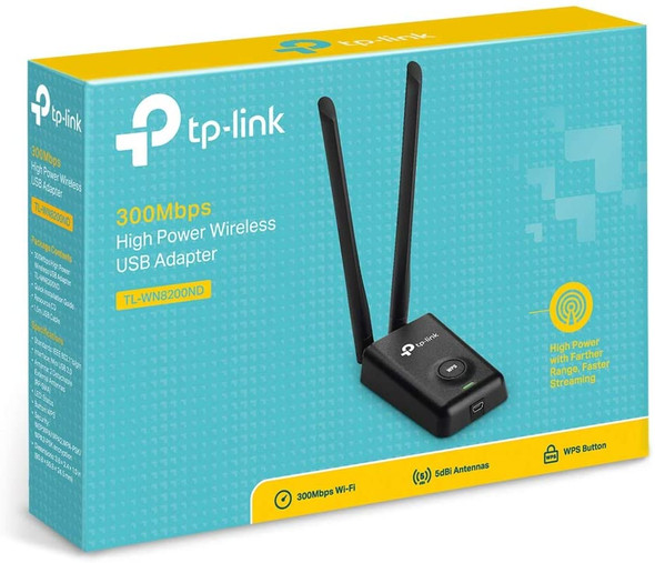 TP-Link N300 Wireless High Powered USB Adapter ( TL-WN8200ND )