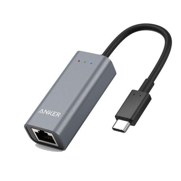 Anker USB-C to Ethernet Adapter - Gray | A83410A1