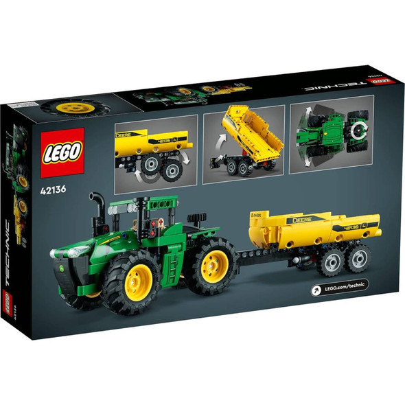 LEGO Technic John Deere 9620R 4WD Tractor Building Blocks Toy Car Set | 42136