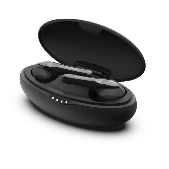 Belkin SoundForm Move True Wireless Earbuds, Black|PAC002BTBK-GR