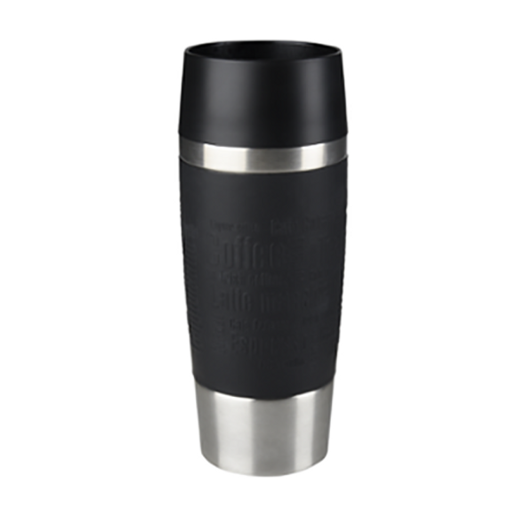 Tefal Travel Mug 0.36L, Black Silver |K3081114