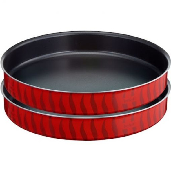 Tefal Tempo Flame Ovenware - Set 2 kebbe dishes 28/30 | J5716683