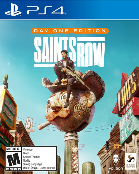PS4 Saints Row Day One Edition Cd