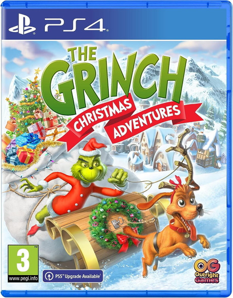 PS4 The Grinch Christmas Adventures CD