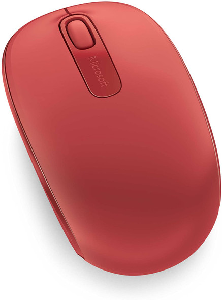 Microsoft Wireless Mobile Mouse 1850 - Flame Red | U7Z-00031