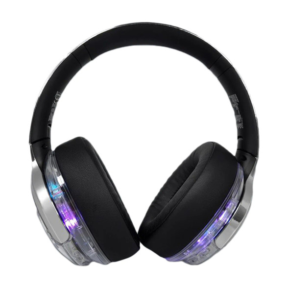 Promate Transtune ANC Wireless Headphones With RGB - Silver