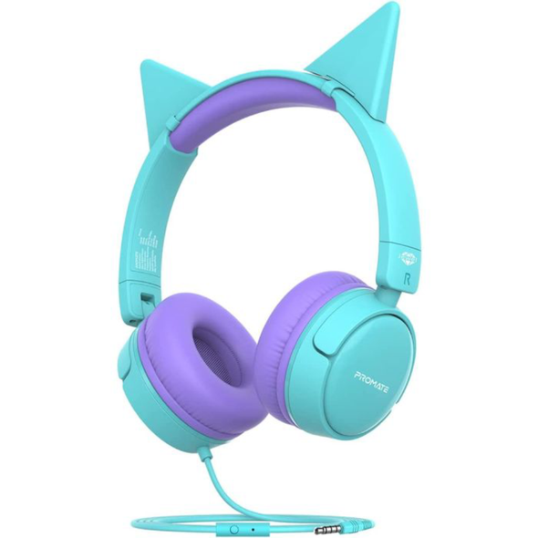 Promate HD Stereo KidSafe Wired Headset | JEWEL.AQA