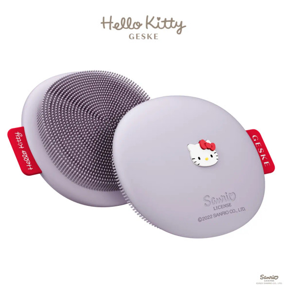 Geske Hello Kitty Facial Brush 3 in 1,Purple