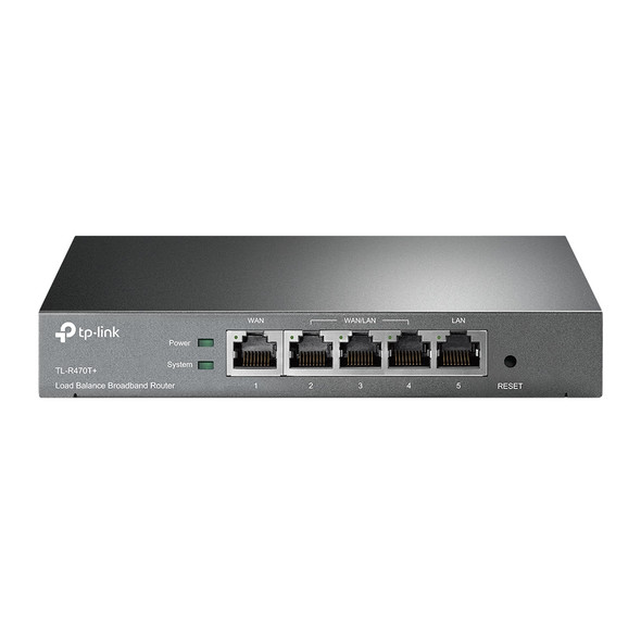 TPLINK TL-R470T+ Desktop Load Balance Broadband Router | TL-R470T+