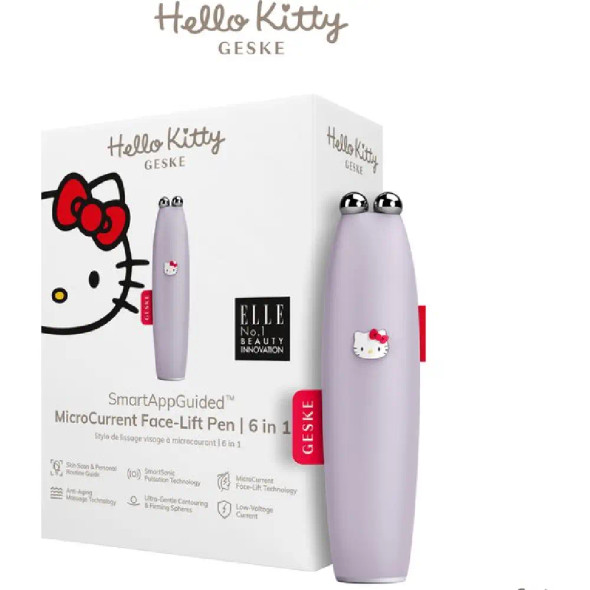 Geske Hello Kitty MicroCurrent Face-Lift Pen | 6 in 1