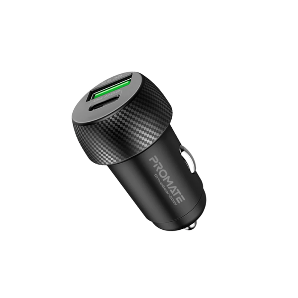 Promate 20W Quick Charging Mini Car Charger | DRIVEGEAR-20W