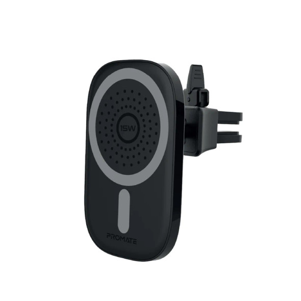 Promate 15W Magnetic Wireless Charging Car Mount | VENTMAG-15W