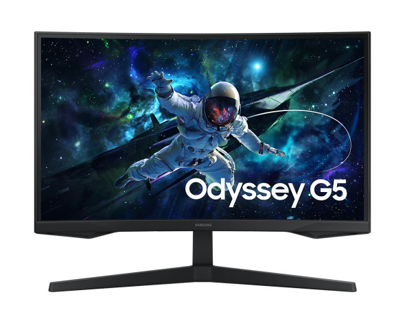 Samsung 27" Odyssey G5 G55C QHD 165Hz Curved Gaming Monitor | LS27CG552EMX
