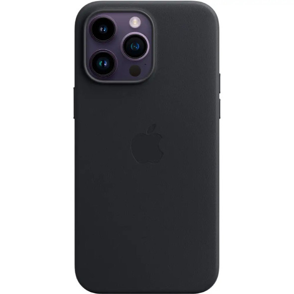Apple iPhone 14 Leather Case with MagSafe Midnight | MPP43ZM/A