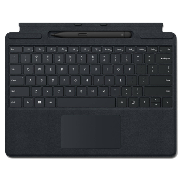Microsoft Surface Pro Signature Keyboard with Slim Pen 2, Black | 8X8-00001