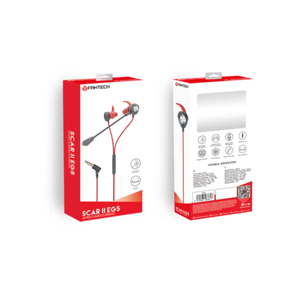 Fantech SCAR II EG5 Wired Gaming Earbuds | EG5