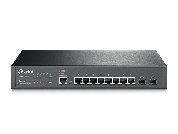 TP-LINK JETSTREAM 8Port Gigabit Smart Switch | T2500G-10TS