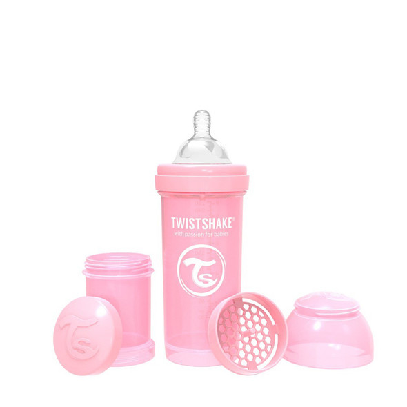 Twistshake Anti-Colic 260ml Pastel Pink | 78255