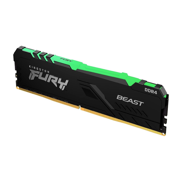 Kingston Fury RGB 8GB 3200MHz DDR4 Desktop Memory | KF432C16BBA/8