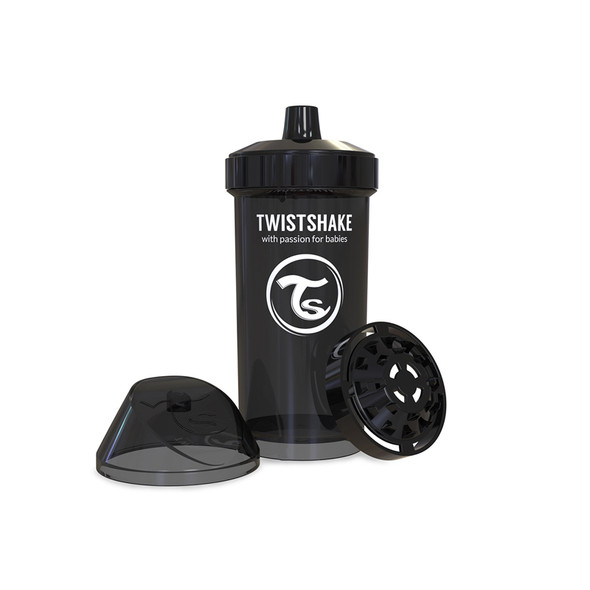 Twistshake Kid Cup Black 360ml 12+m | 78077