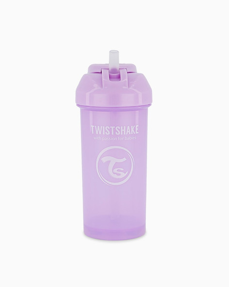 Twistshake Straw Cup 360ml 12+m Pastel Purple | 78591