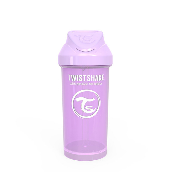 Twistshake Straw Cup 360ml 12+m Pastel Purple | 78591