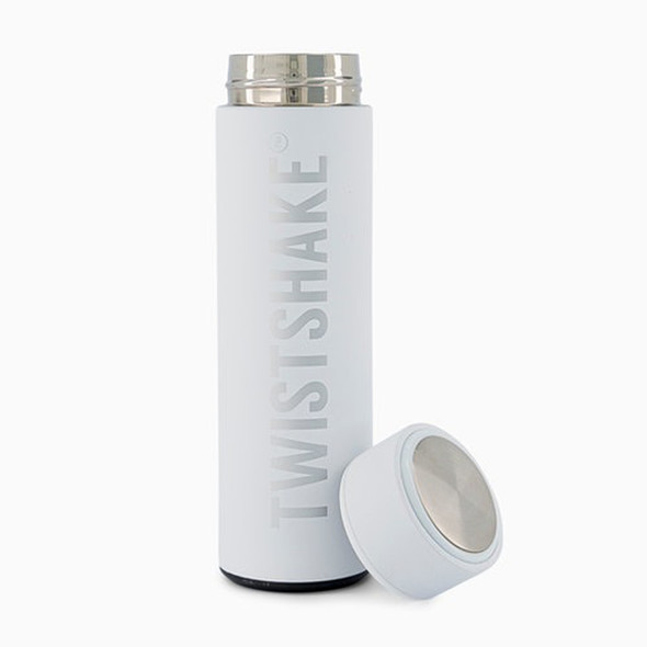 Twistshake Hot or Cold Bottle 420ml White | 78109