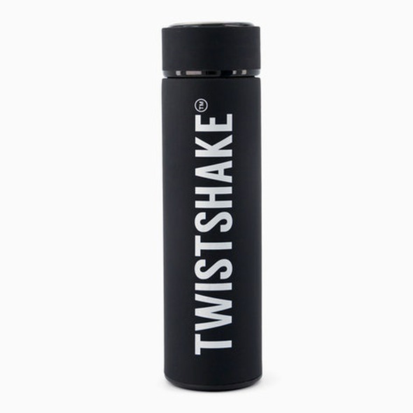 Twistshake Hot or Cold Bottle 420ml Black | 78113