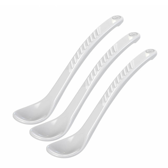 Twistshake 3x Feeding Spoon 4+m Pastel , Grey | 78184