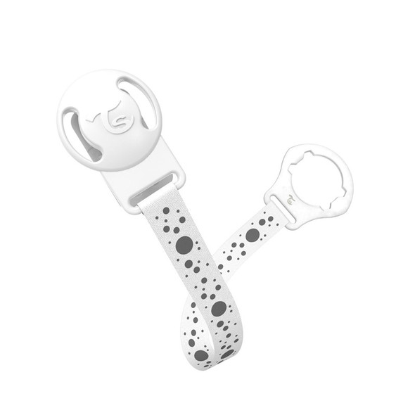 Twistshake Pacifier Clip , White | 78099