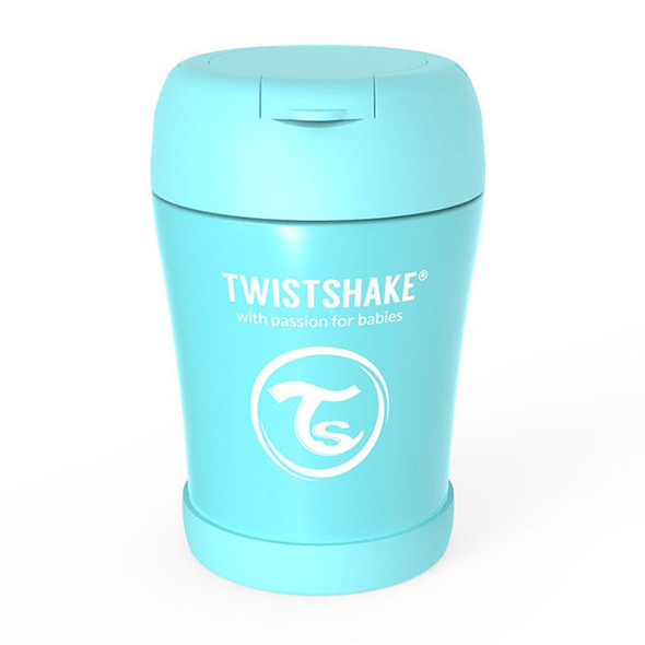 Twistshake Insulated Food Container 350ml Pastel Blue | 78750