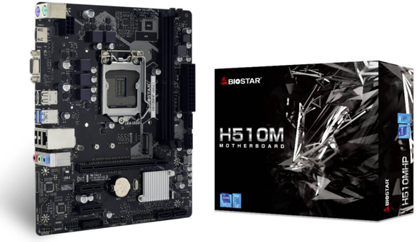 BIOSTAR H510MHP 4.0 DDR4 Micro-ATX Motherboard (Intel 10th/11th Gen, LGA1200) | H510MHP BIOSTAR H510MHP 4.0 DDR4 Micro-ATX Motherboard (Intel 10th/11th Gen, LGA1200) | H510MHP