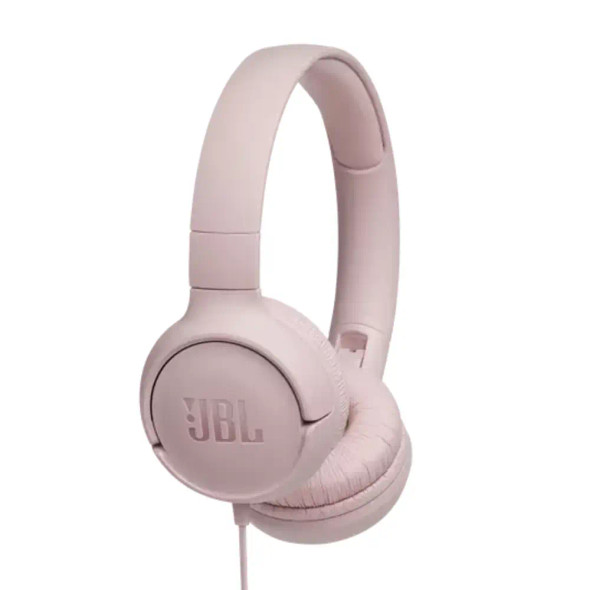 JBL TUNE 500 On-Ear Wired Headphone - Pink | T500PIK