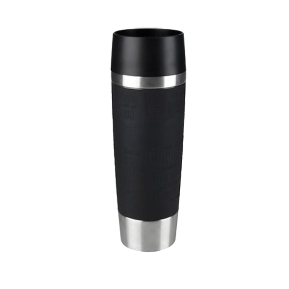 Tefal Plastic Travel Mug Grande 500Ml, Black | K3081214