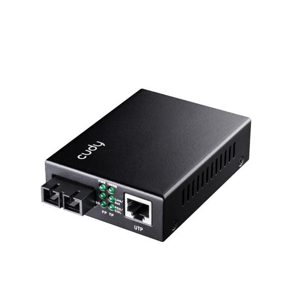 Cudy 10/100/1000 Fiber Media Converter | MC100GSA-40