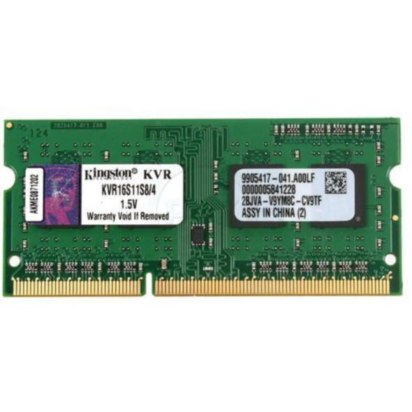 Kingston KVR16S11S8/4 DDR3 4GB,1600MHz for Notebook Ram | KVR16S11S8/4
