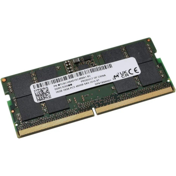 Micron SO-DIMM 16GB DDR5 4800MHz | MTC8C1084S1SC48BA1