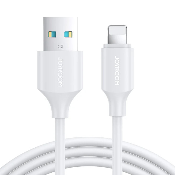 Joyroom Lightning Charging cable 2.4A, 1M ,White | JRS-UL012A9