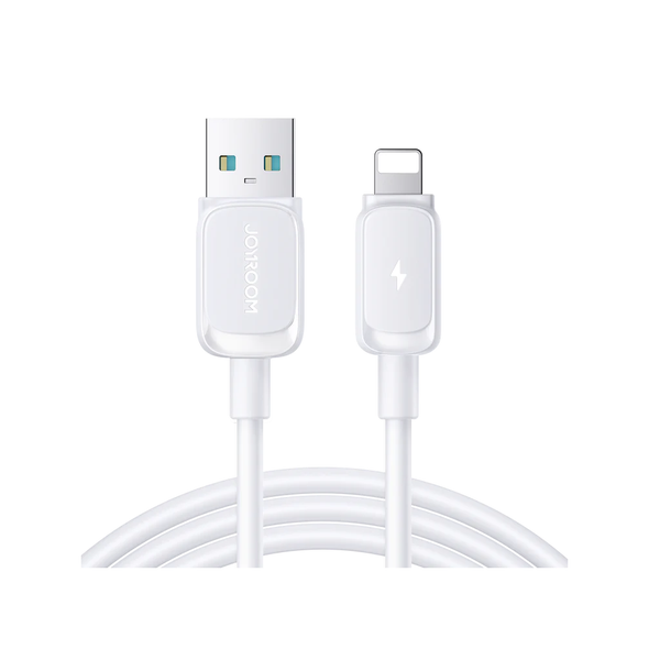 Joyroom USB to Lighting 2.4A 2M Cable, White | AL012A14