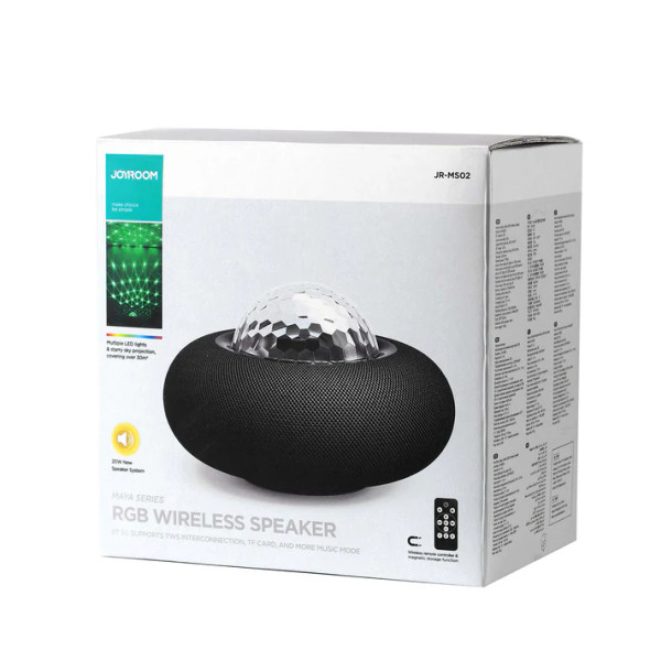 Joyroom JR-MS02 Maya Series RGB Wireless Speaker | JR-MS02