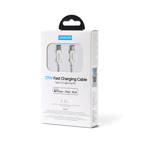 Joyroom MFI 27W Type -C TO Lightning PD Fast Charging Cable - 2M | S-M431