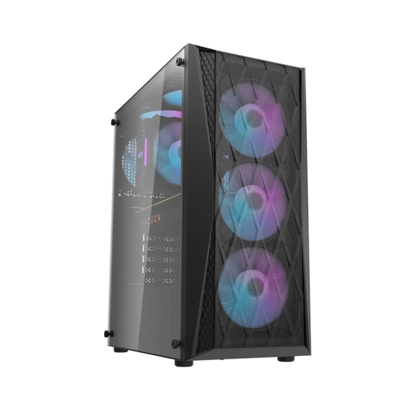 DarkFlash DK352 ATX PC Case - Black | DK352