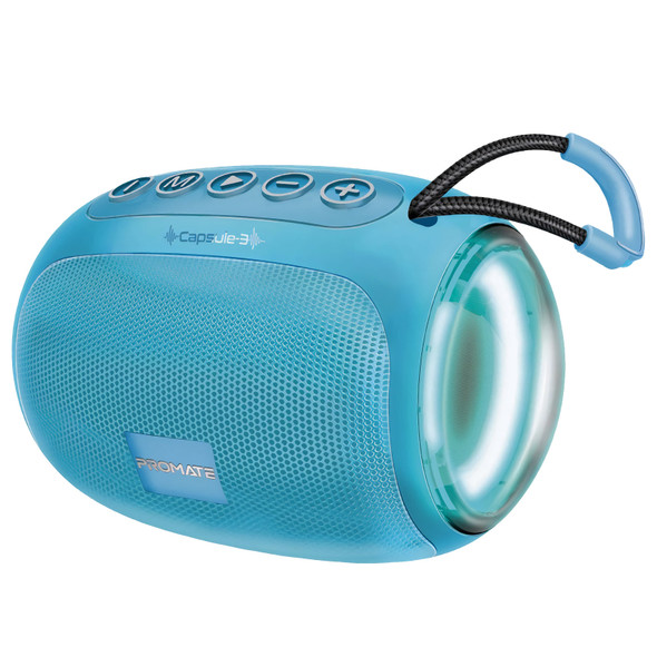 Promate CAPSULE-3 Bluetooth Speaker - Blue | CAPSULE-3