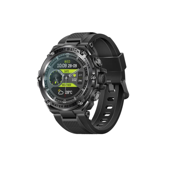 Promate Xwatch-19 Fitness Tracker Smartwatch with BT Calling - Black | Xwatch-19