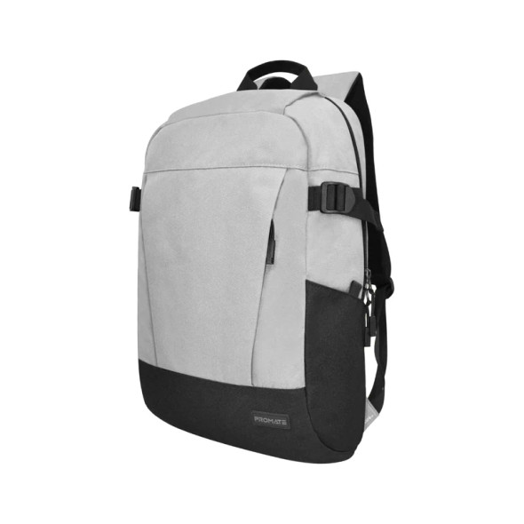 Promate ComfortStyle 15.6" Laptop Backpack | BIRGER.Grey